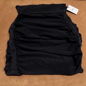 Aritzia TNA Chill Malibu Skirt Black Admiral New With Tags